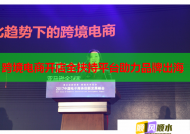 跨境电商开店全扶持平台助力品牌出海