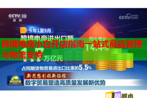 跨境电商小白开店指南一站式商品管理与物流支持