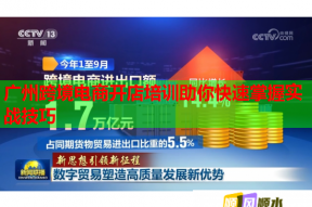 广州跨境电商开店培训助你快速掌握实战技巧