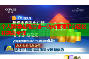 个人跨境电商店铺一站式管理平台轻松开店赢全球