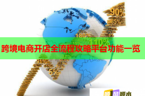跨境电商开店全流程攻略平台功能一览
