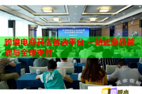 跨境电商开店首选平台 一站式商品管理与全球支付