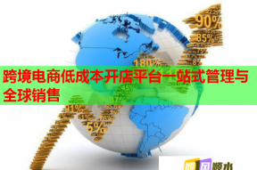 跨境电商低成本开店平台一站式管理与全球销售