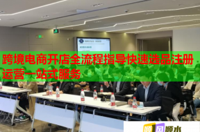 跨境电商开店全流程指导快速选品注册运营一站式服务