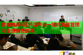 跨境电商6万开店平台一站式商品管理与全球销售助手