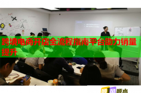 跨境电商开店全流程指南平台助力销量提升