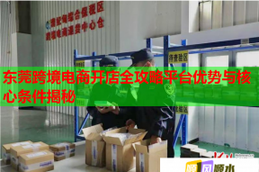 东莞跨境电商开店全攻略平台优势与核心条件揭秘