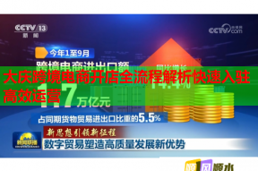 大庆跨境电商开店全流程解析快速入驻高效运营
