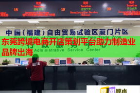 东莞跨境电商开店策划平台助力制造业品牌出海