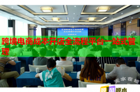 跨境电商成本开店全流程平台一站式管理