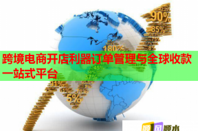 跨境电商开店利器订单管理与全球收款一站式平台