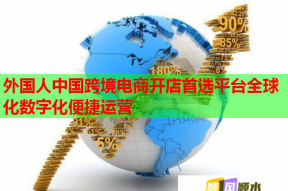 外国人中国跨境电商开店首选平台全球化数字化便捷运营