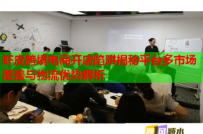 虾皮跨境电商开店陷阱揭秘平台多市场覆盖与物流优势解析