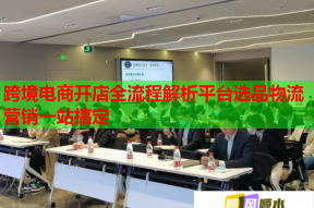 跨境电商开店全流程解析平台选品物流营销一站搞定
