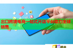 出口跨境电商一站式开店平台助力全球销售