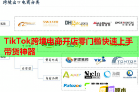 TikTok跨境电商开店零门槛快速上手带货神器