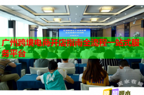 广州跨境电商开店指南全流程一站式服务平台