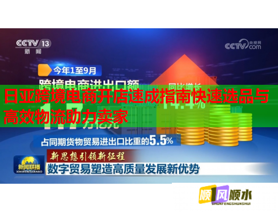 日亚跨境电商开店速成指南快速选品与高效物流助力卖家  第1张