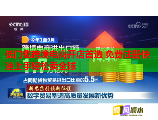 低门槛跨境电商开店首选 免费注册快速上手轻松卖全球  第1张