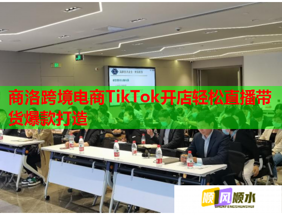 商洛跨境电商TikTok开店轻松直播带货爆款打造  第2张