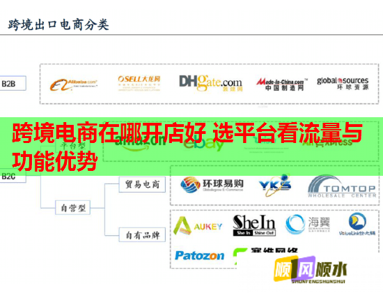 跨境电商在哪开店好 选平台看流量与功能优势  第1张